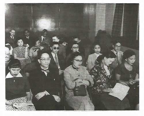 FMA members attending a workshop at the University of Minnesota, 1957. 
