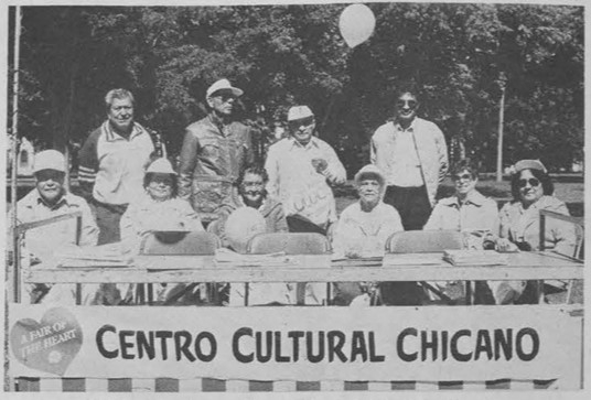 Centro Cultural Chicano table at “Fair of the Heart”