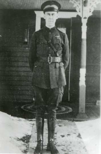 First Lieutenant Martinus Stenseth, post-World War I. Used with the permission of the Stenseth family.