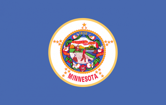 Minnesota state flag, 1983–2023