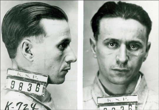 Fred Barker, 1930 mugshot