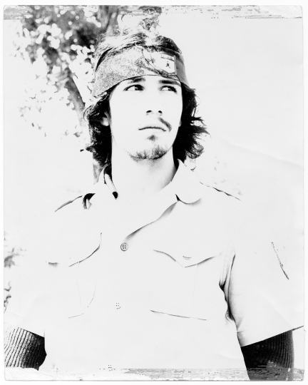 Tom Aquilar, a member of the Brown Berets, ca. 1972.