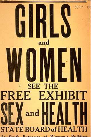 Poster from the State Board of Health