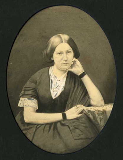 Emily R. Sorin Meredith (Mrs. Frederick Allison) of Fort Lupton, Colorado. 1859 graduate of Hamline University at Red Wing.