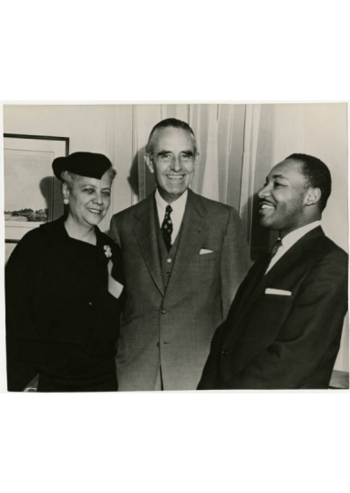 Anna Arnold Hedgeman, Martin Luther King, Jr. and Averell Harriman, 1960s.