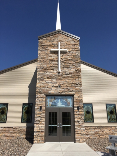 Henrytown Lutheran Church Entrance