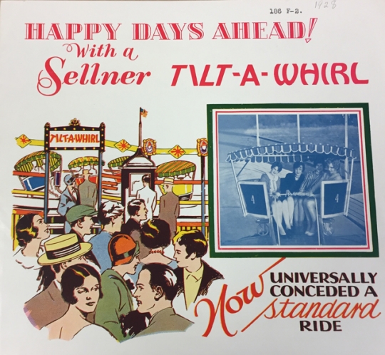 Tilt-A-Whirl advertising brochure