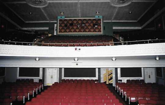 Color image of the Grand Theater showing seats and balcony, 2005.
