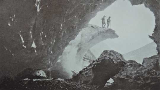 Photograph of Ice Cave at Starbird Glacier