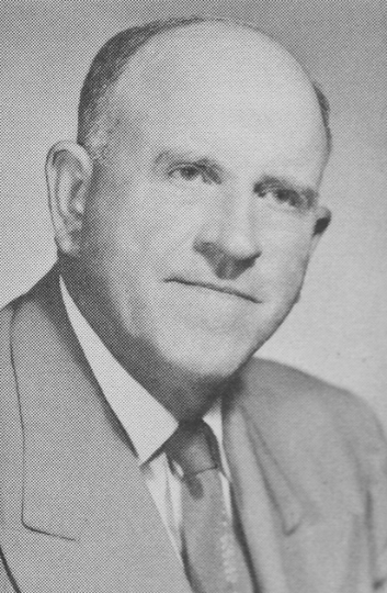 Black and white photograph of T. W. Thorson, ca. 1950s.  