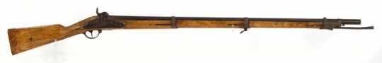 image of a Prussian Model 1809 percussion musket used by the Ninth Infantry