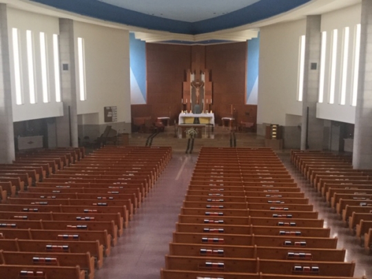 Interior of the Church of St. Columba