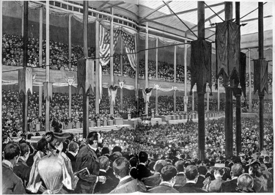 Interior of the Exposition Hall, Republican National Convention, Minneapolis