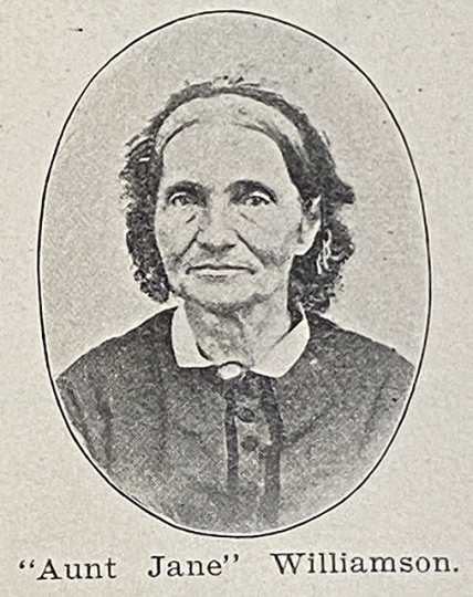 Photogravure of Jane Williamson, undated. 