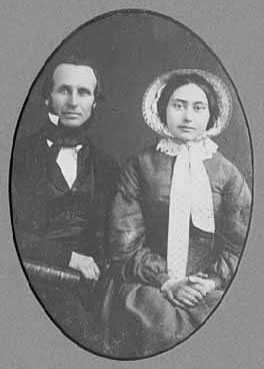 Portrait of the Reverend John F. Aiton and Mary Briggs Aiton, 1854.