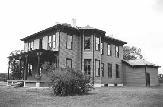 Oliver Kelley house, restored