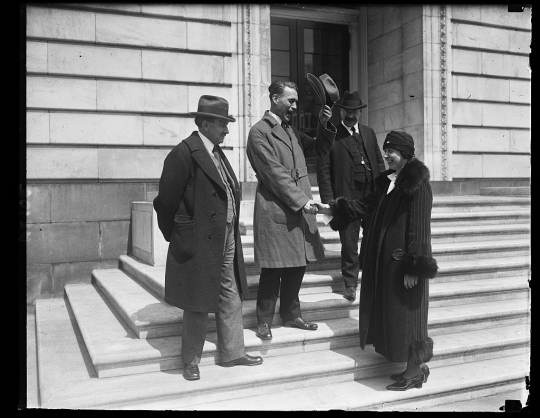 Myrtle Cain greets fellow legislators