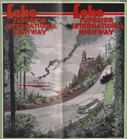 Lake Superior International Highway illustration