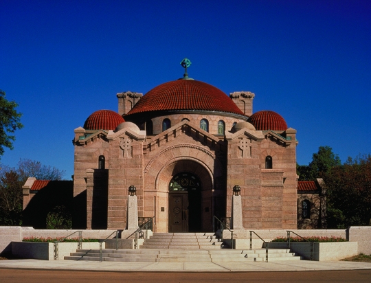 Lakewood Chapel exterior, ca. 1996