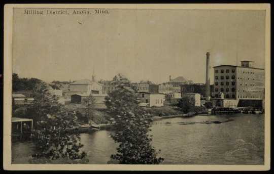 Pillsbury Lincoln Mill and the milling district, Anoka, Minnesota