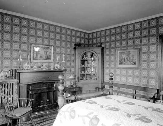 Bedroom inside LeDuc Historic Estate