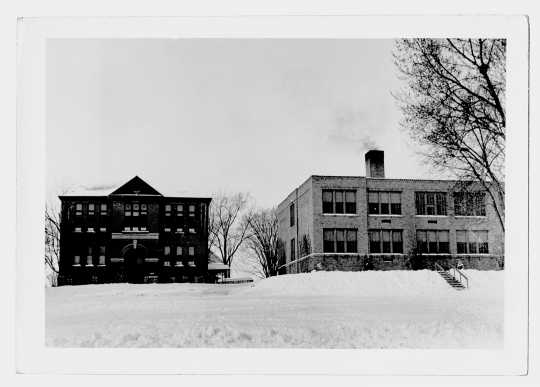 Photograph of Harmony High School and Elementary School, 1941