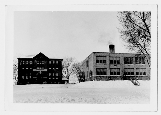 Photograph of Harmony High School and Elementary School, 1941