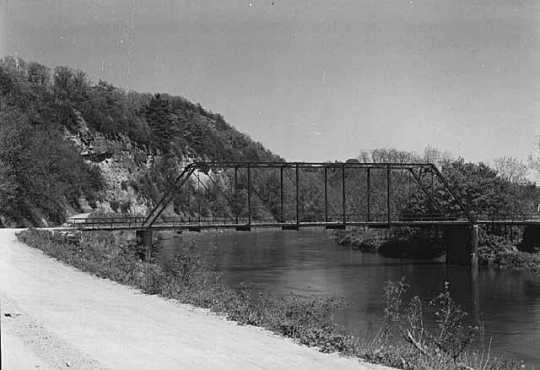 View of Bridge over Root River