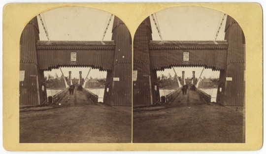 First Suspension Bridge, Minneapolis