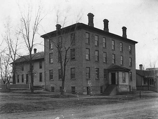 Minnesota State Hospital for the Insane, ca. 1868