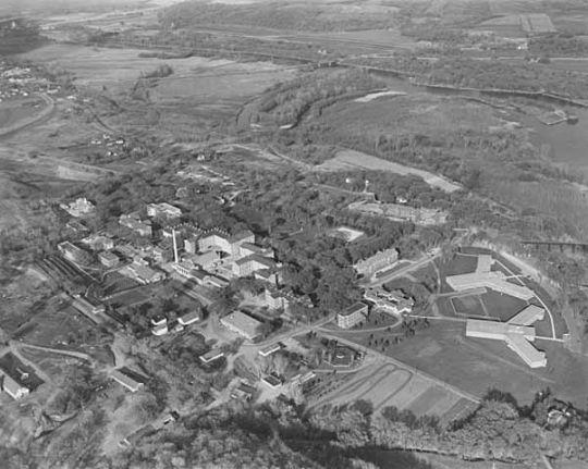 Aerial view of St Peter State Hospital