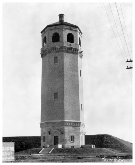 Highland Park Water Tower, ca. 1940