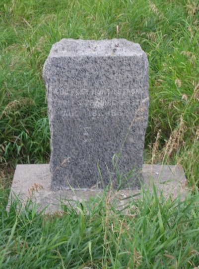 Marker at the site of Forbes' trading post