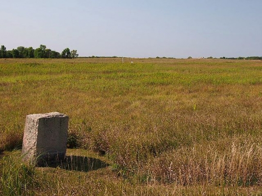 Birch Coulee battlefield monument