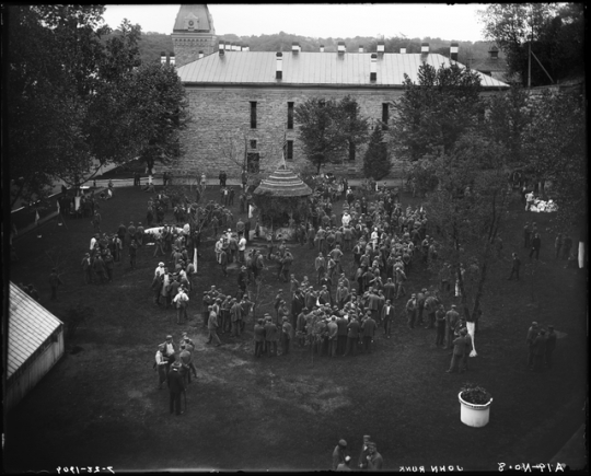 Prison yard at Minnesota State Prison, Stillwater