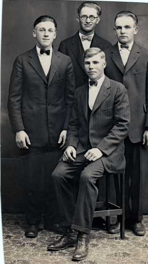Photograph of the Wiebe Quartet