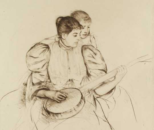 Banjo Lesson (Mary Cassatt)