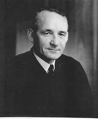 portrait photograph of Judge Miles Lord