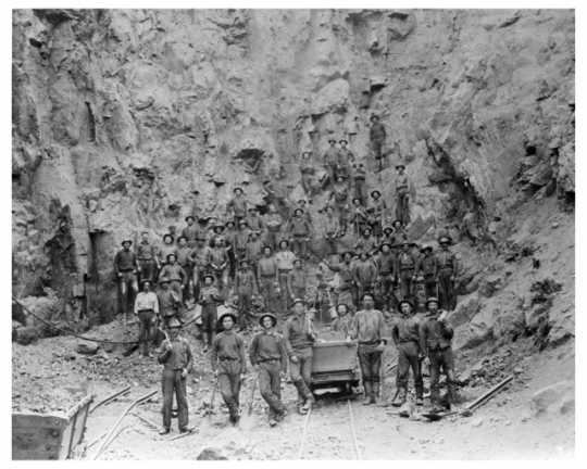 Miners at Soudan Mine