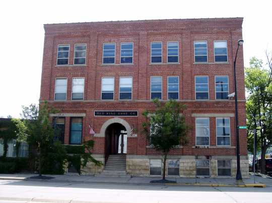 Red Wing Shoe Company, front view, 2010