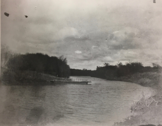 A Red River port near Georgetown