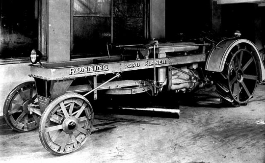 Ronning road planer prototype