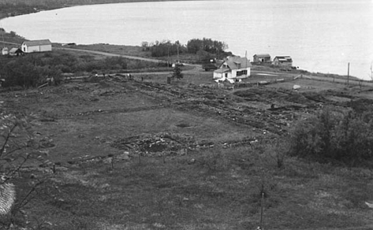 Grand Portage excavation site