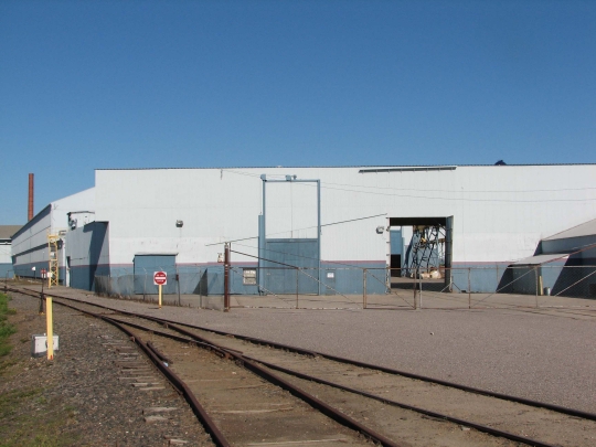 Color image of Cold Spring Granite Company Loading Area, c.2007.