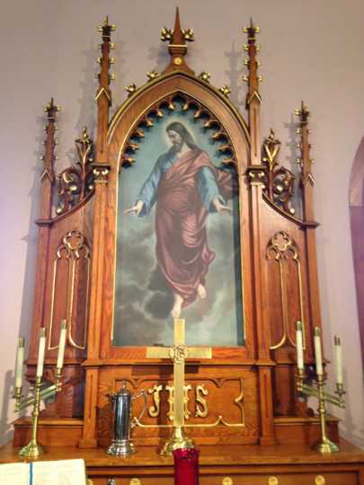  Scheie Lutheran Church altar painting 