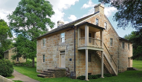 Henry Sibley House and cold store building