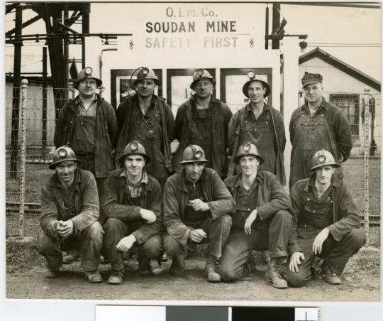 Soudan Mine workers