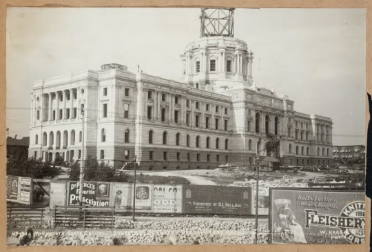 Southwest corner of the Capitol construction site