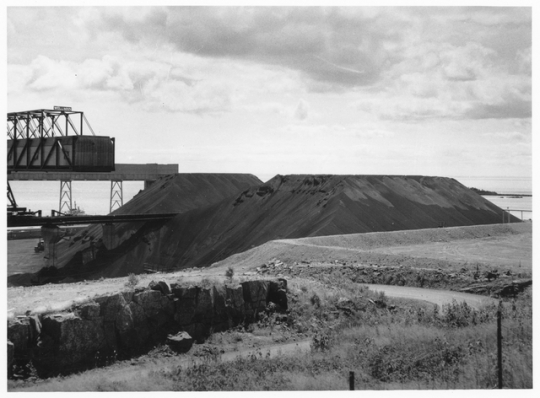 Taconite stockpile