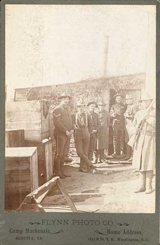 15th Minnesota Volunteers at Camp McKenzie.